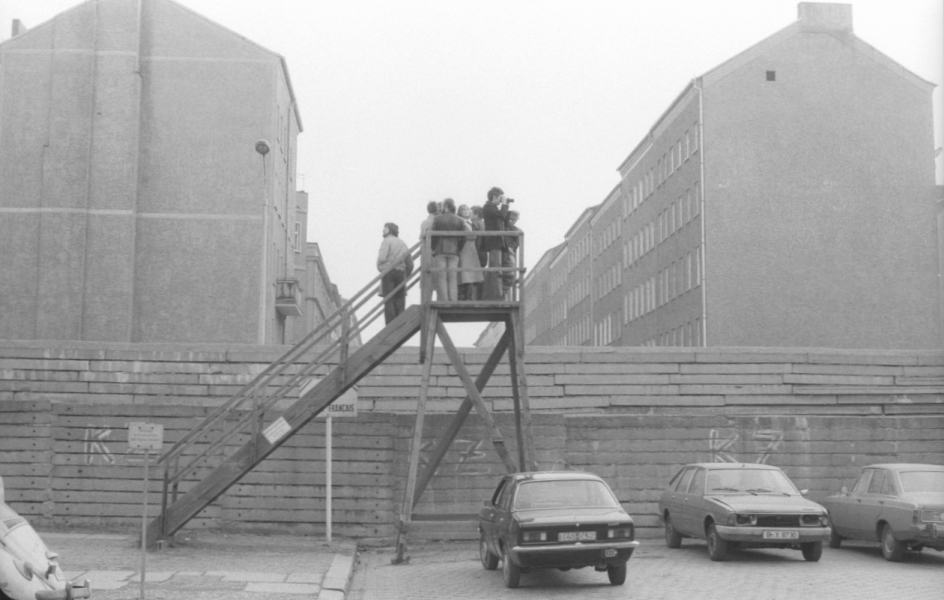 Bildtitel: Aussichtsplattform auf der Wolliner Straße